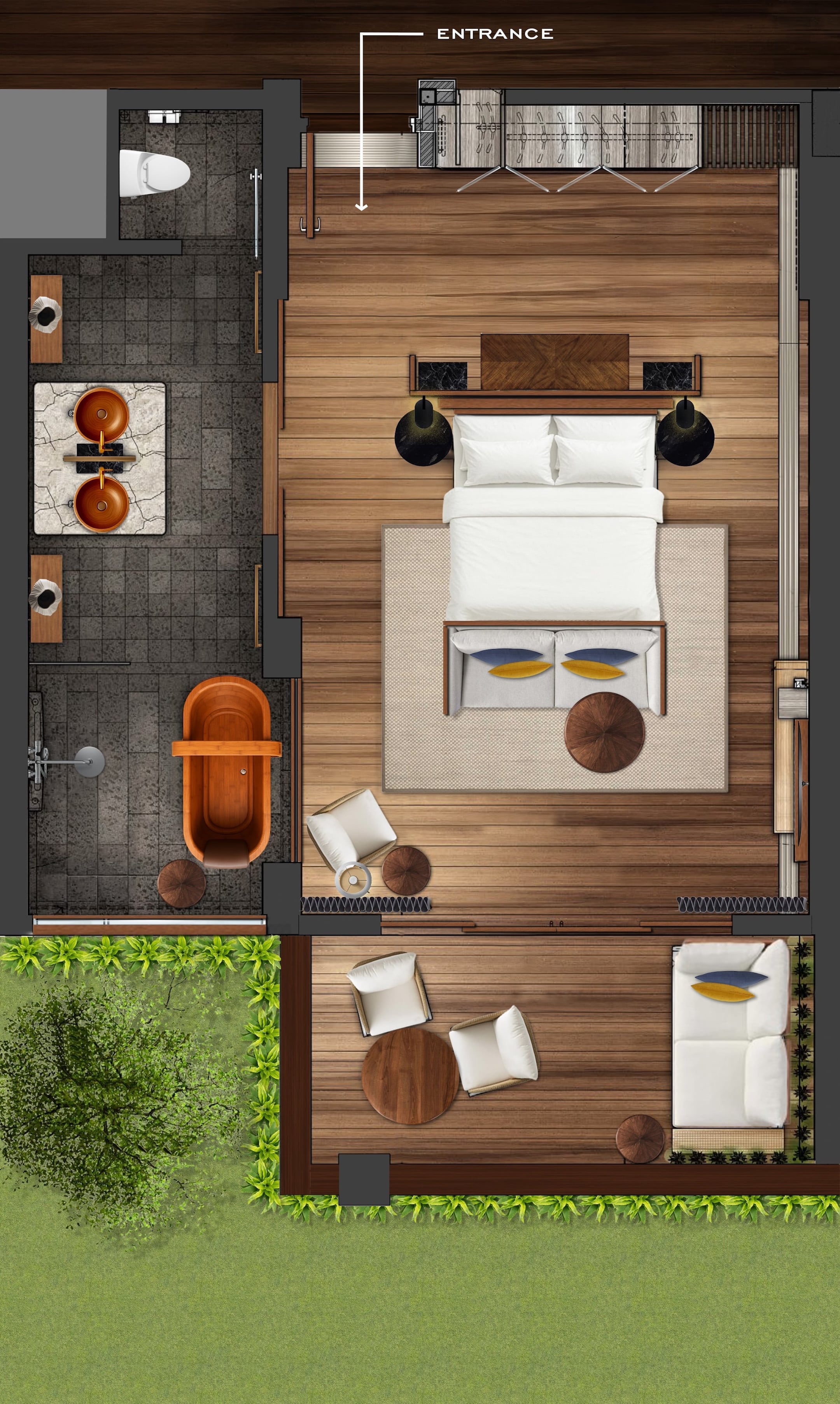 Lagoon Access Twin layout